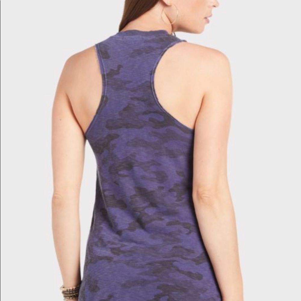Sundry Camo Racer Tank-0(XS)